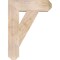 Ekena Millwork Traditional Craftsman Smooth Bracket, Douglas Fir, 5 1/2"W x 22"D x 30"H BKT06X22X30TRA04SDF - alternate 2